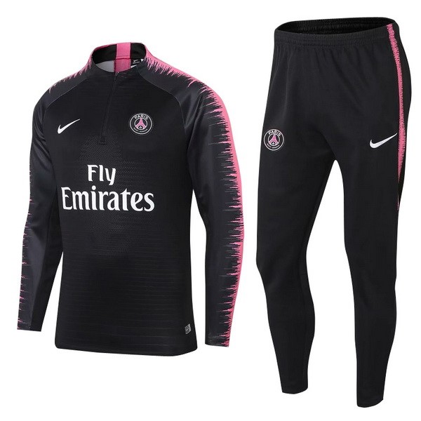 Chandal del Paris Saint Germain 2018-2019 Negro Rosa